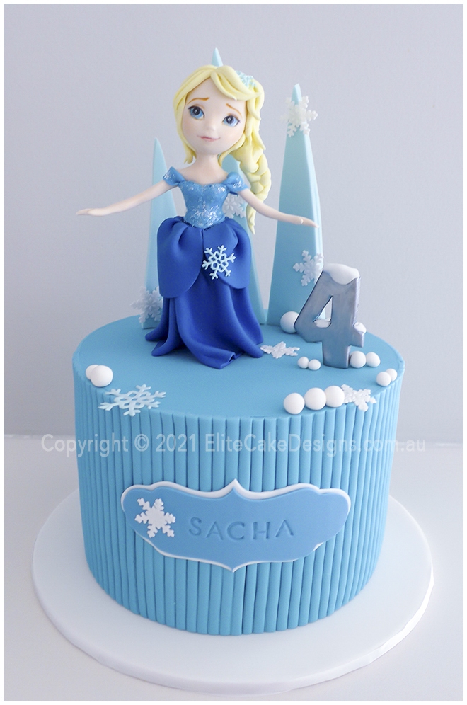 Frozen Birthday cake for girls in Sydney